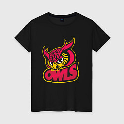 Женская футболка Team owls