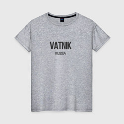 Женская футболка Vatnik