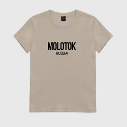 Женская футболка Молоток