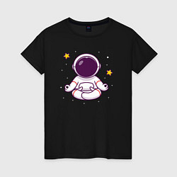 Женская футболка Космический релакс