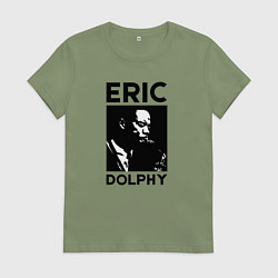 Женская футболка Eric Dolphy jazz legend