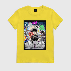 Женская футболка Моб Психо 100 Рицу Кагэяма