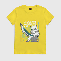 Женская футболка Клинок, рассекающий демонов Инозука