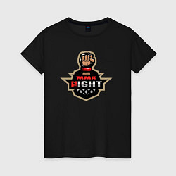 Женская футболка MMA fight night