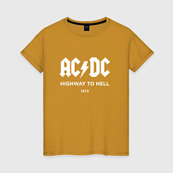 Женская футболка AC DC - Highway to hell 1979