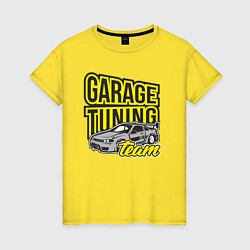 Женская футболка Garage tuning team