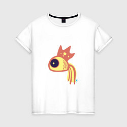 Женская футболка Рыбка принцесса