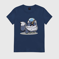 Женская футболка О моём перерождении в слизь Римуру Темпест на волк