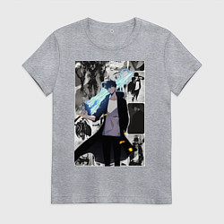 Женская футболка Поднятие уровня в одиночку Джину Сон охотник колла