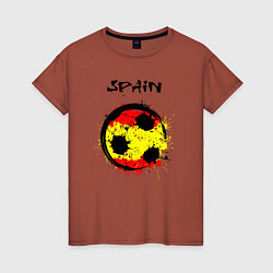 Женская футболка Football Spain