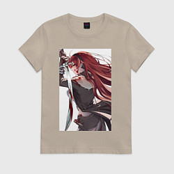 Женская футболка Реинкарнация безработного Бореас Грейрат