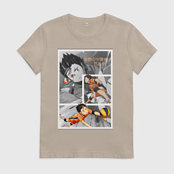 Женская футболка Нишиноя: Волейбол - Haikyuu