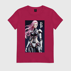 Женская футболка Cyber Barbie - ai art future
