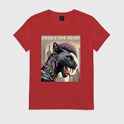 Женская футболка Cool panther - punks not dead