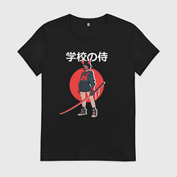 Женская футболка Девочка демон