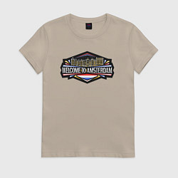 Женская футболка Добро пожаловать в Амстердам