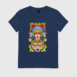 Женская футболка Принцесса ягуар