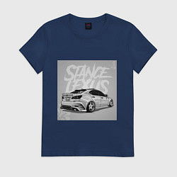 Женская футболка Lexus автомобиль