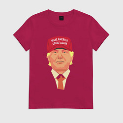 Женская футболка Trump - America