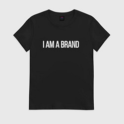 Женская футболка I am a brand