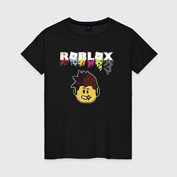 Женская футболка Roblox pixel - роблокс пиксель видеоигра для детей