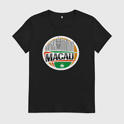 Женская футболка Макао