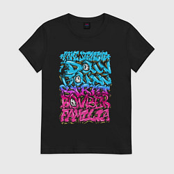 Женская футболка Фальшивый уличный бомбист