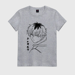 Футболка хлопковая женская Штарк, цвет: меланж