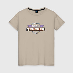 Женская футболка Star Trucker