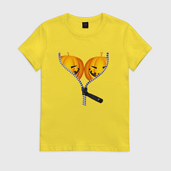 Женская футболка Тыквенный бюст