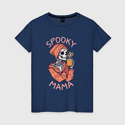 Женская футболка Spooky mama