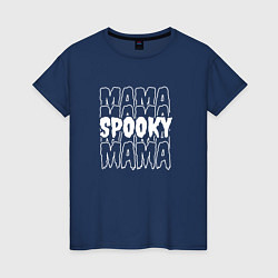 Женская футболка Spooky mom