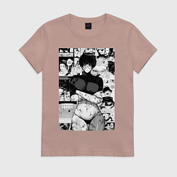 Женская футболка Магическая битва Маки Дзэнин секси