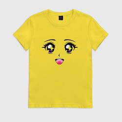 Женская футболка Эмоция радость - восхищение