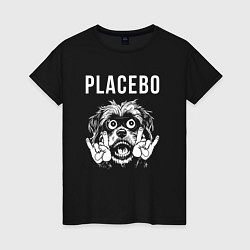 Женская футболка Placebo rock dog