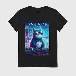 Женская футболка Которо - коллаба