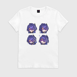 Женская футболка Ахерон стикеры