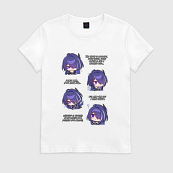 Женская футболка Ахерон фразы