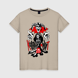 Женская футболка Король и шут - пень