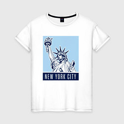 Женская футболка New York style