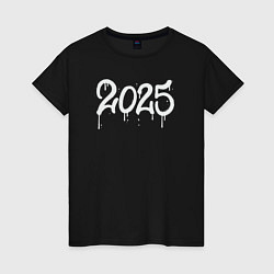 Женская футболка Новый год 2025