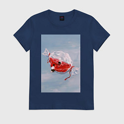 Женская футболка Евангелион Синдзи Икари Рей Аянами