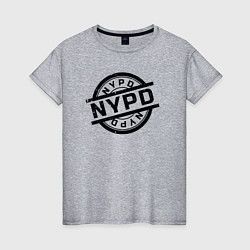 Женская футболка New York police