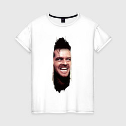 Женская футболка А вот и Джонни из фильма Сияние