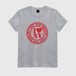 Женская футболка Любовь к Нью-Йорку