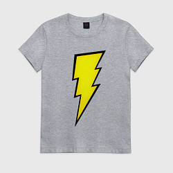 Женская футболка Shazam and Black Adam logo