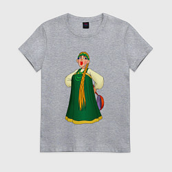 Женская футболка Баба