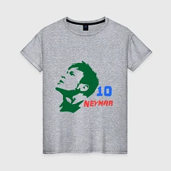 Женская футболка Neymar 10