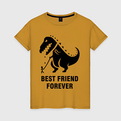 Женская футболка Godzilla best friend