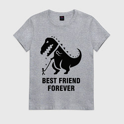 Женская футболка Godzilla best friend